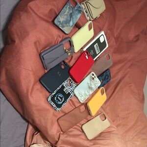 Stylish Red and Blue Phone Case